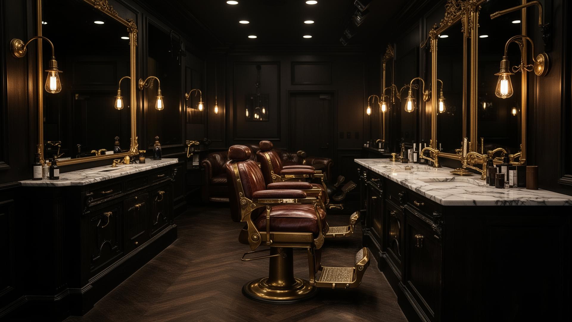 Legacy Barbers shop interior